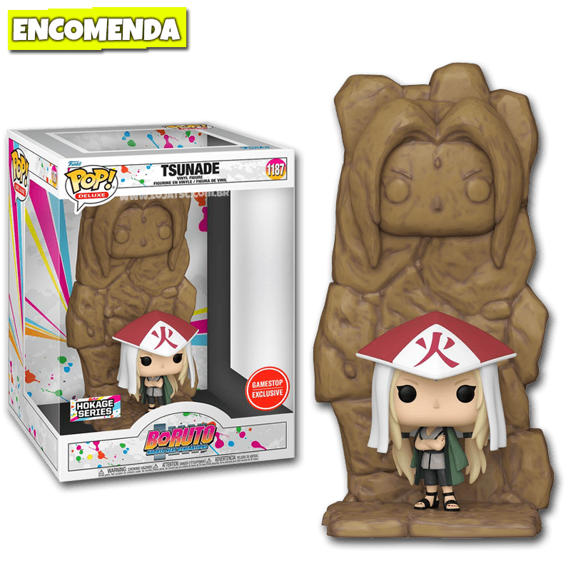 Hashirama Senju 1º Hokage Deluxe Funko Pop!