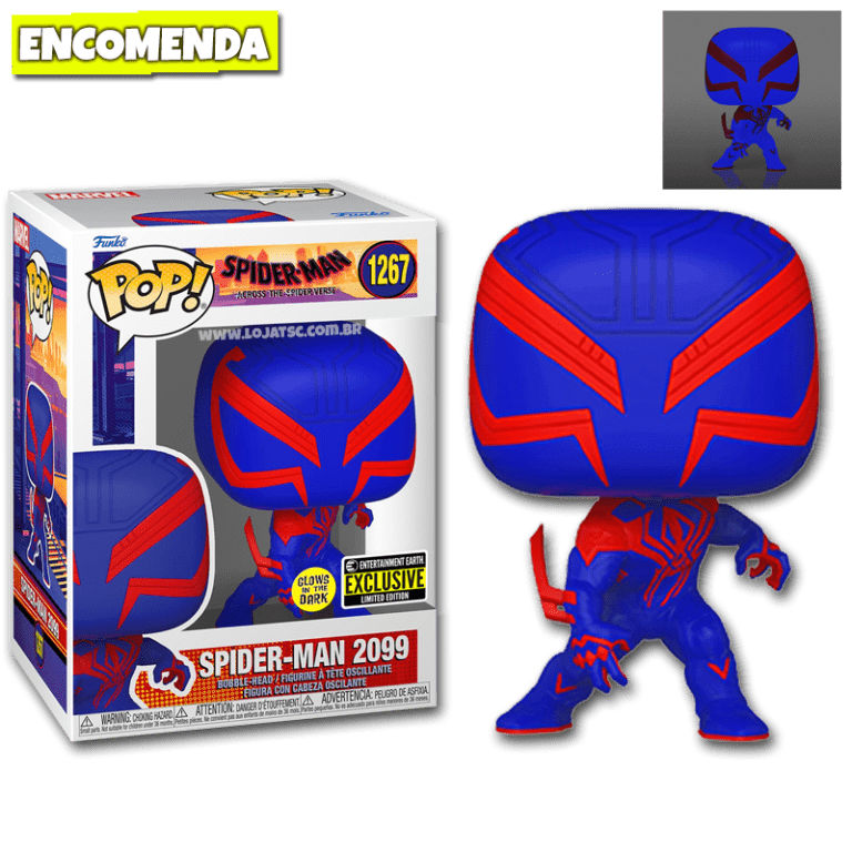 Funko Pop! Homem-Aranha: Através do Aranhaverso - Spider-Man 2099 #1267 ...