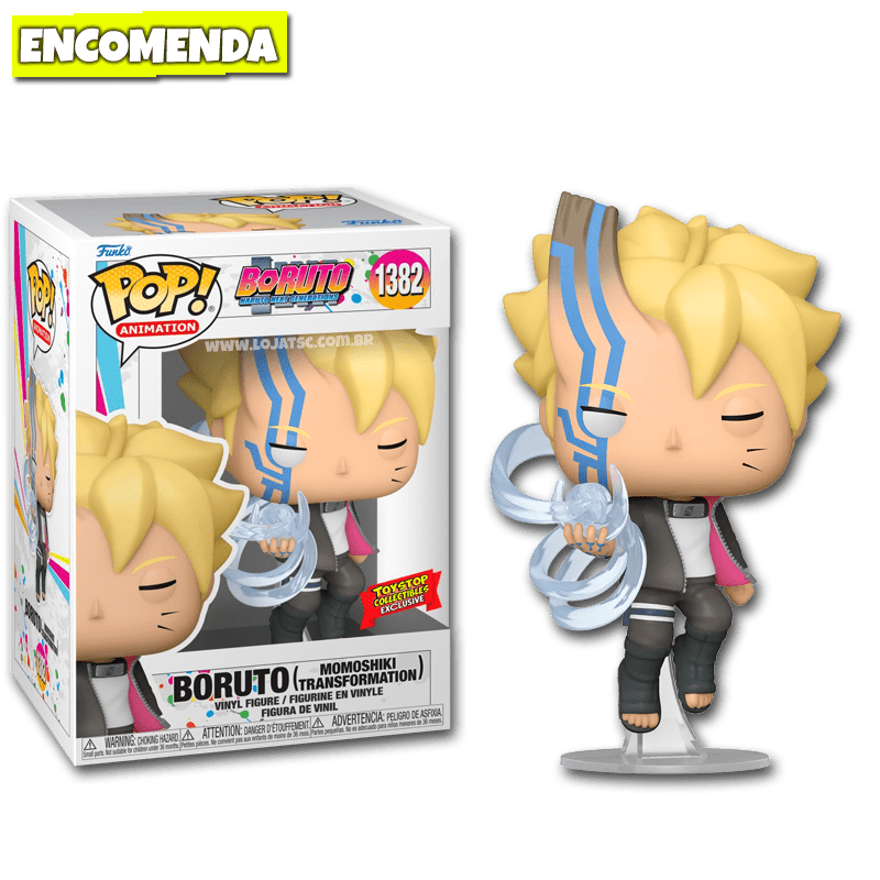 Boruto Naruto Next Generations - Boruto com Marcas - Figura Funko