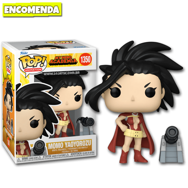 Funko Pop! and Buddy: MHA - Momo Yaoyorozu - (with Cannon) - My Hero Academia - Figurine en Vinyle à Collectionner - Idée de Cadeau - Produits Funko Pop! and Buddy: MHA - Momo Yaoyorozu - (with Cannon) - My Hero Academia - Figurine en Vinyle à Collectionner - Idée de Cadeau - Produits