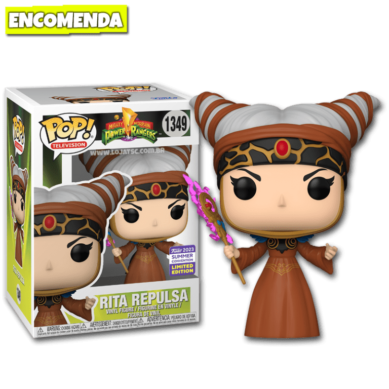 Funko Pop! Power Rangers - Rita Repulsa 1349 - Loja TSC