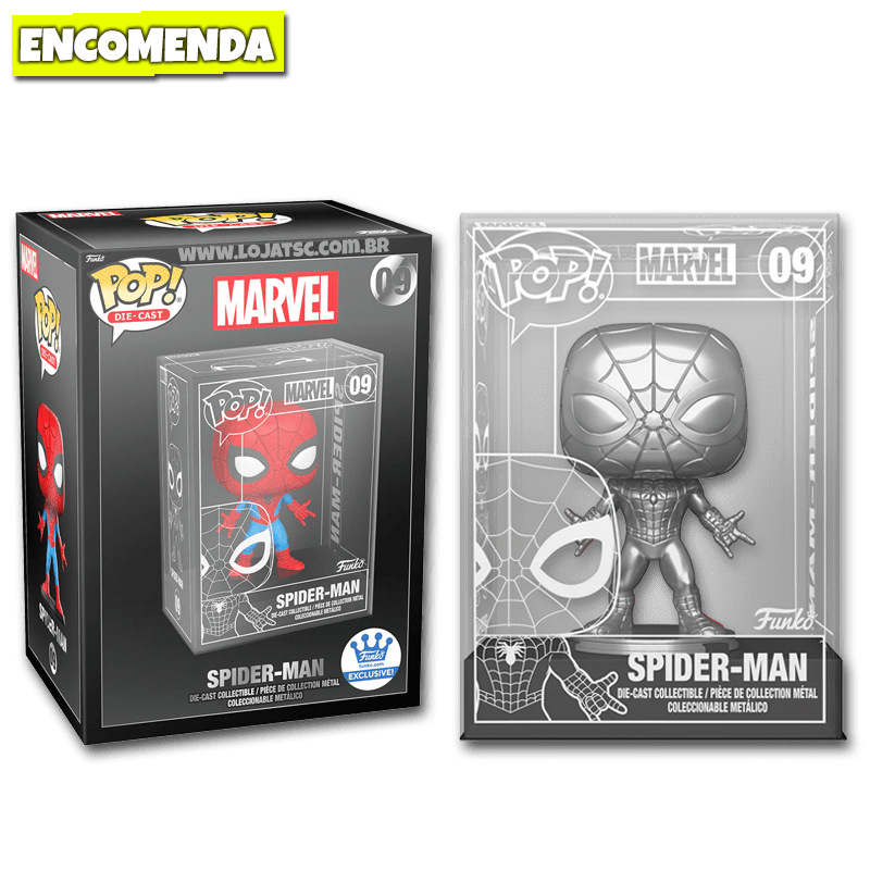 Buy Pop! Die-Cast Spider-Man at Funko.