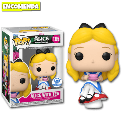 Funko Pop! Alice no País das Maravilhas - Alice with Tea 1395