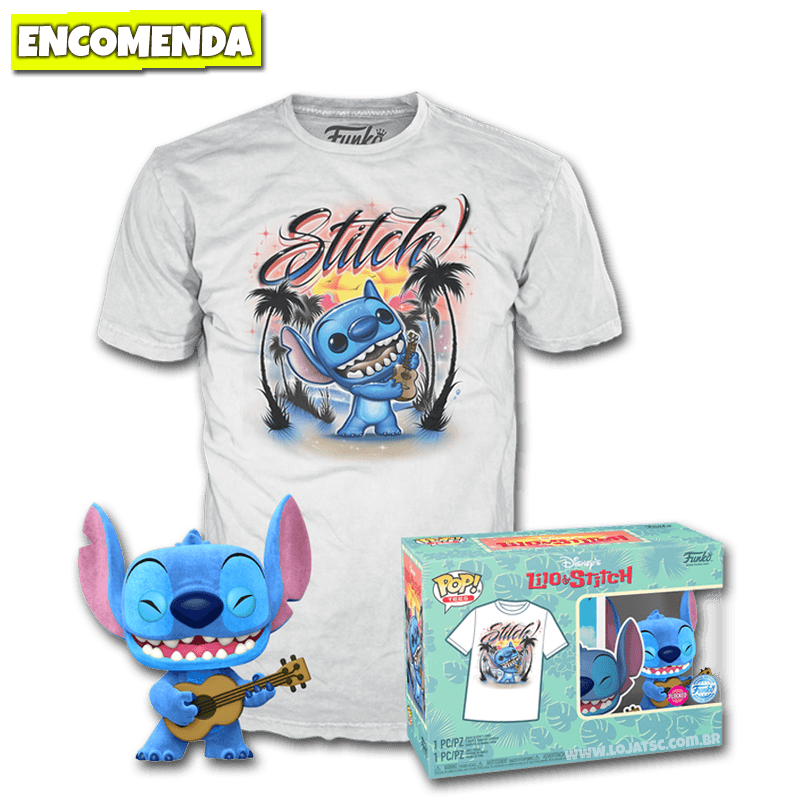 Funko Pop! Lilo e Stitch - Stitch e Xepa #983 - Loja TSC