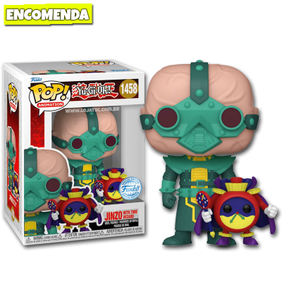 Funko POP Jinzo & Time Wizard Yu-Gi-Oh! Vinyl Figure - 3.75 Inch Collectible