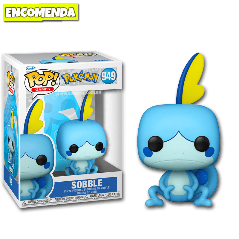 PRÉ-VENDA: Funko Pop! Pokémon - Sobble #949 - Loja TSC