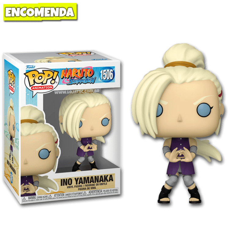 Funko Pop! Naruto: Shippuden - Ino Yamanaka 1506 - Loja TSC