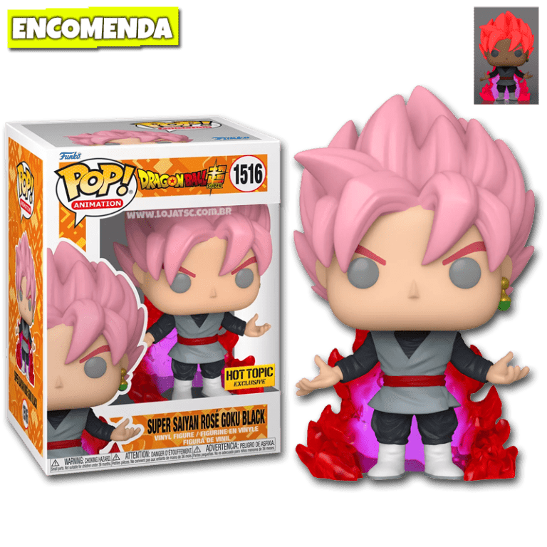 Dragon Ball Super Super Saiyan Rosé Goku Black 1284 Funko Pop! Vinyl  Figure