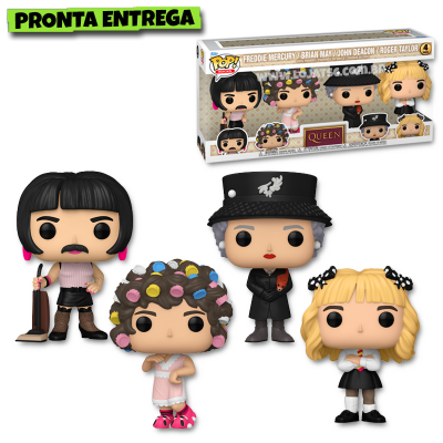 Funko Pop! Queen - I Want to Break Free 4PK