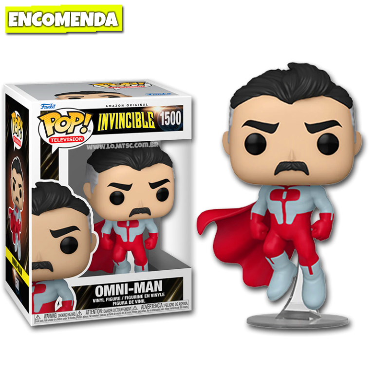 PRÉ-VENDA: Funko Pop! Invincible - Omni-Man 1861 - Loja TSC