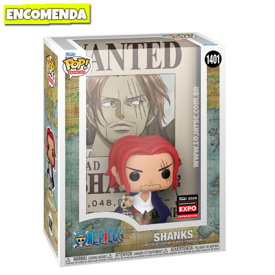 Funko Pop! Art Cover: One Piece - Shanks 1401
