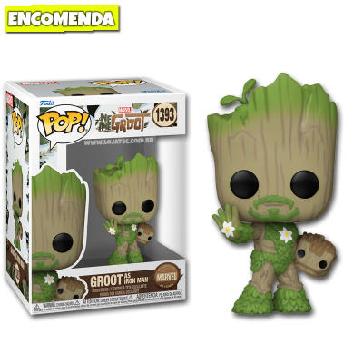 Funko Pop! Marvel 85th Anniversary: We are Groot - Groot as Iron Man 1393