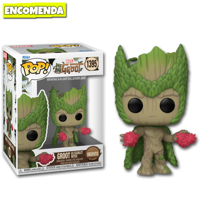Funko Pop! Marvel 85th Anniversary: We are Groot - Groot as Scarlet Witch 1395