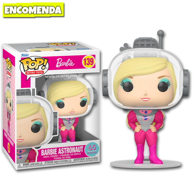 Funko Pop! Edizione Speciale 65° Anniversario Barbie #141, Vinile Da Collezione