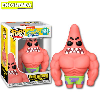 Funko Pop! Spongebob Squarepants 25th Anniversary - Fry Cook Games Patrick 1668
