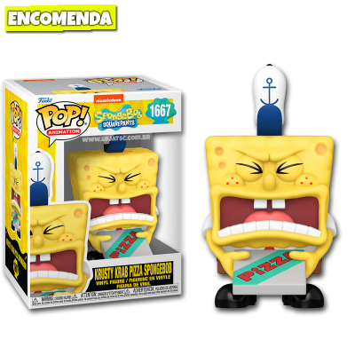 Funko Pop! Spongebob Squarepants 25th Anniversary - Krusty Krab Pizza Spongebob 1667
