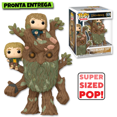 Funko Pop! The Lord of The Rings - Treebeard with Merry & Pippin 1579