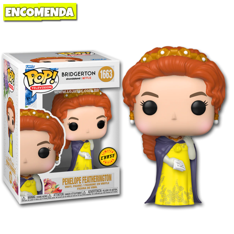 Funko Pop! Bridgerton Penelope Featherington 1463 Loja TSC