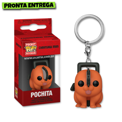 Funko Pop! Chaveiro - Animation: Chainsaw Man - Pochita