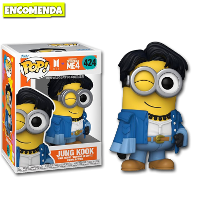 Funko Pop! Despicable Me 4 Minions x BTS - Jung Kook 424