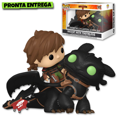 Funko Pop! Rides: How to Train your Dragon 2 - Hiccup With Toothless 123