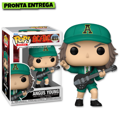 Funko Pop! AC/DC - Angus Young 411 CAIXA DANIFICADA