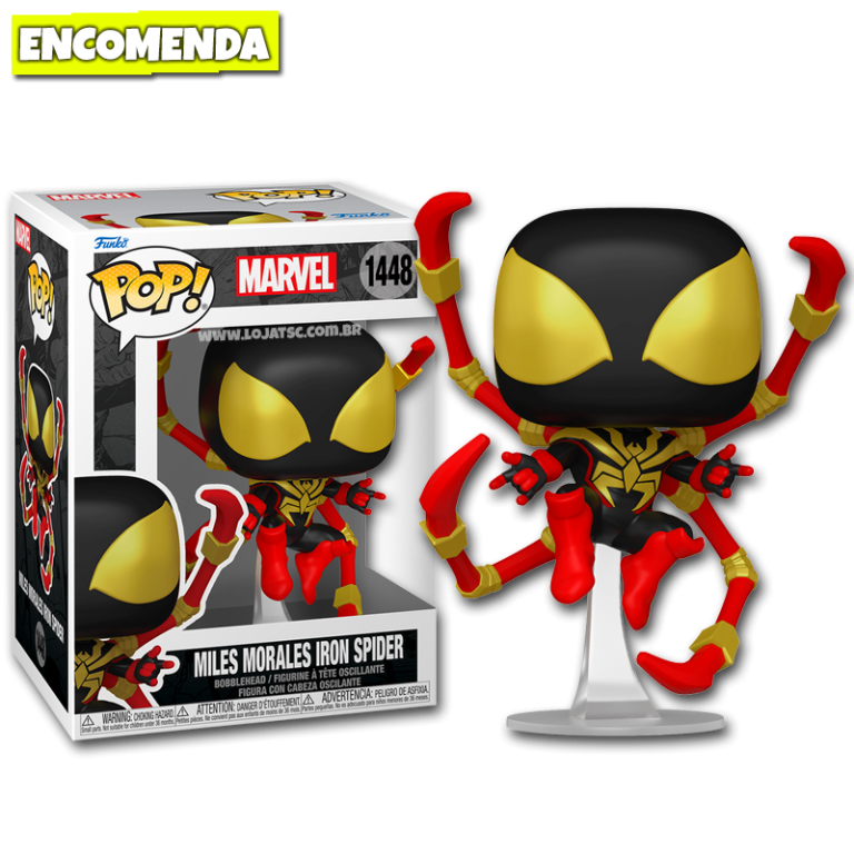 Funko Pop! Marvel Miles Morales Iron Spider - Seltene Chase Variante 1/6
