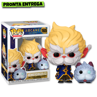 Funko Pop! Arcane: League of Legends - Heimerdinger with Poro 1605
