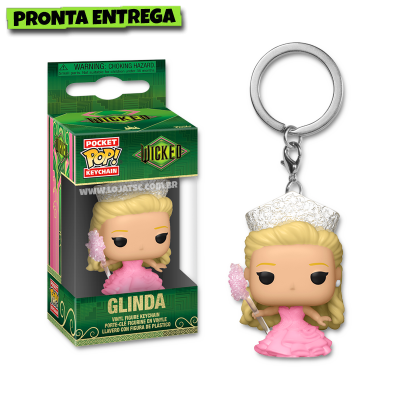 Funko Pop! Chaveiro Wicked - Glinda