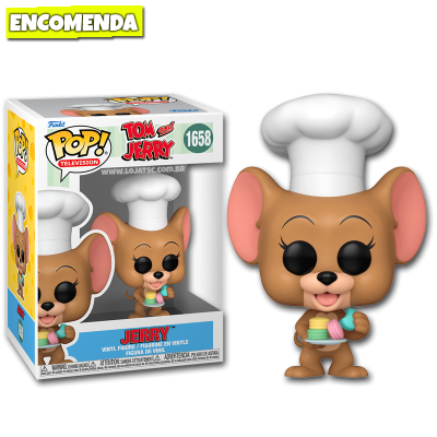 Funko Pop! Tom e Jerry - Jerry with Dessert 1658