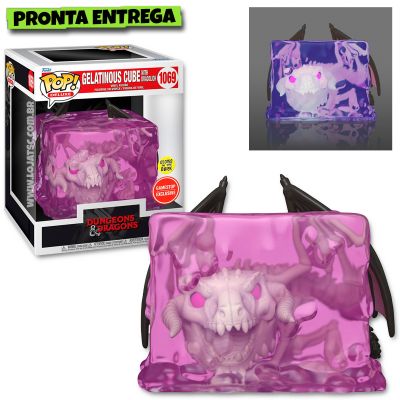 Funko Pop! Dungeons & Dragons - Gelatinous Cube with Dracolich 1069 GITD
