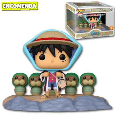 Funko Pop! One Piece - Monkey D. Luffy Trains Kung Fu Dugong 1637