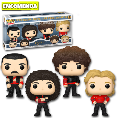 Funko Pop! Queen - Radio Gaga 4Pk