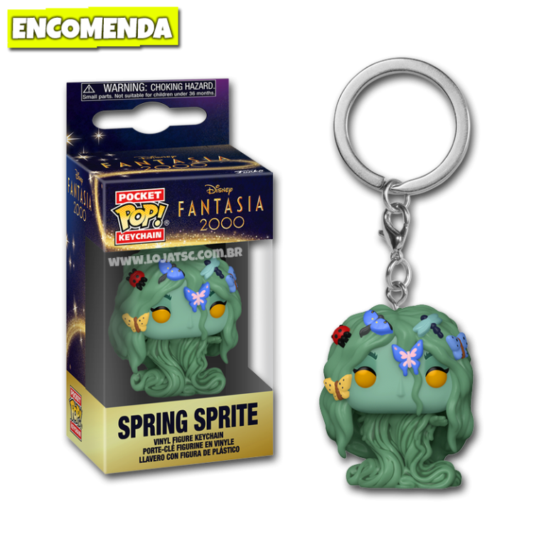 Funko Pop! Chaveiro Disney: Fantasia 2000 - Spring Sprite - Loja TSC