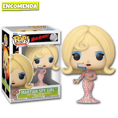 Funko Pop! Mars Attacks - Martian Spy Girl 1876