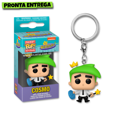 Funko Pop! Chaveiro The Fairly OddParents - Cosmo