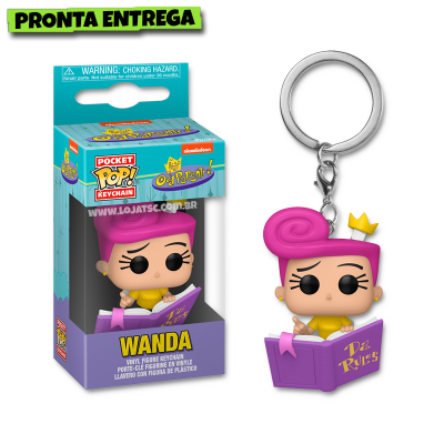 Funko Pop! Chaveiro The Fairly OddParents - Wanda
