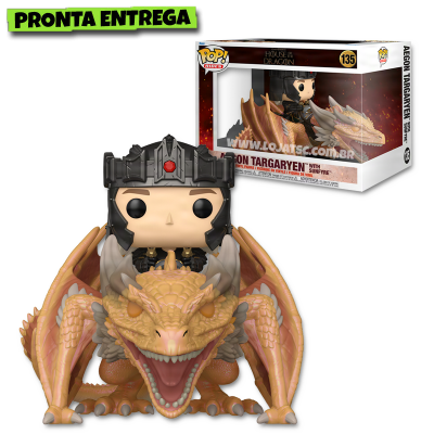 Funko Pop! House of The Dragon - Aegon Targaryen with Sunfyre 135
