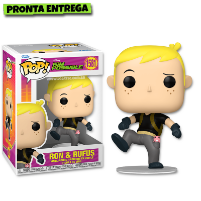 Funko Pop! Kim Possible - Ron & Rufus 1581