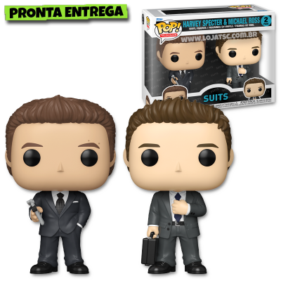 Funko Pop! Suits - Harvey Specter & Michael Ross 2Pk