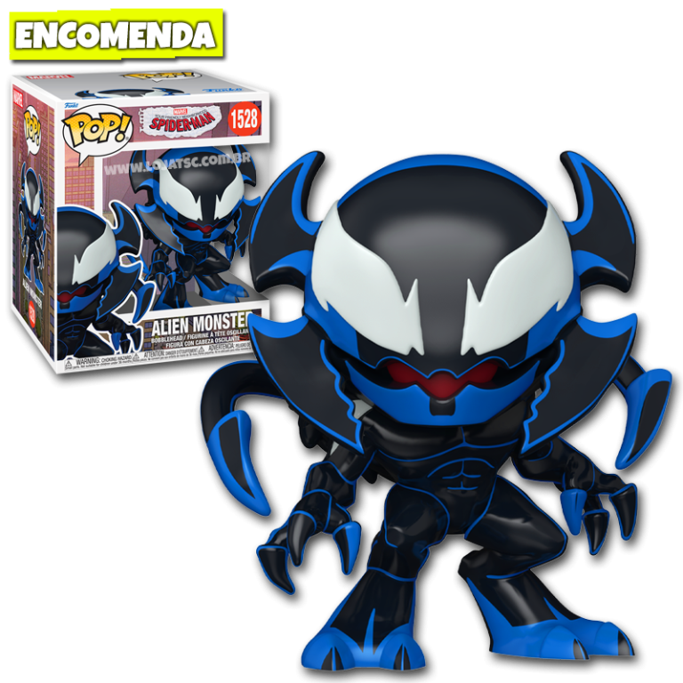 Funko Pop! Super Your Friendly Neighborhood Spider-Man - Alien Monster ...