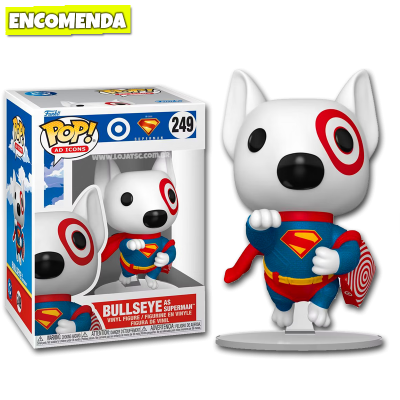 PRÉ-VENDA: Funko Pop! Ad Icons Target Bullseye Superman 249