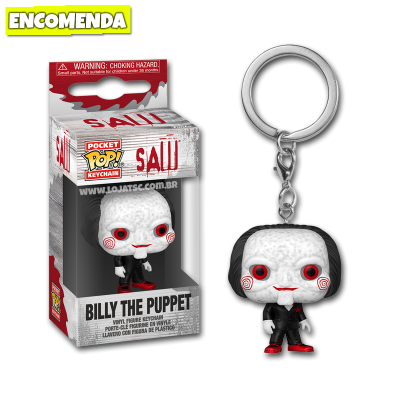 PRÉ-VENDA: Funko Pop! Chaveiro Saw - Billy the Puppet