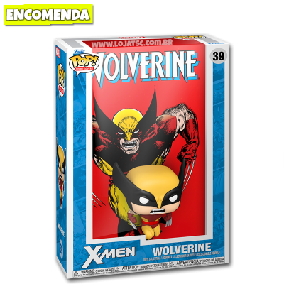 PRÉ-VENDA: Funko Pop! Comic Cover Marvel: X-Men - Wolverine (1989) 39