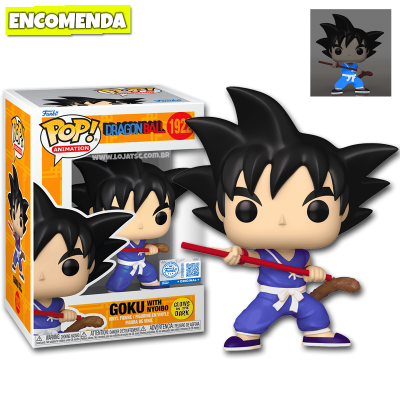 Funko Pop! Dragon Ball - Goku with Nyoibou 1922 GITD