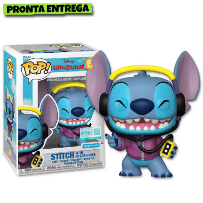 Funko Pop! Lilo & Stitch - Stitch with Headphones 1590