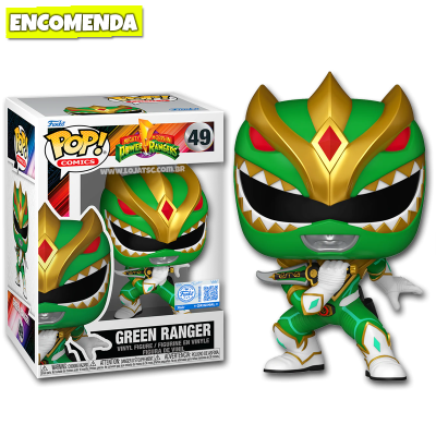 PRÉ-VENDA: Funko Pop! Mighty Morphin Power Rangers - Green Ranger 49