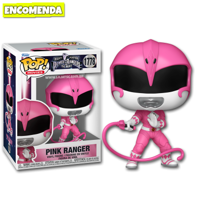 PRÉ-VENDA: Funko Pop! Mighty Morphin Power Rangers: The Movie - Pink Ranger 1778