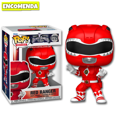 PRÉ-VENDA: Funko Pop! Mighty Morphin Power Rangers: The Movie - Red Ranger 1779
