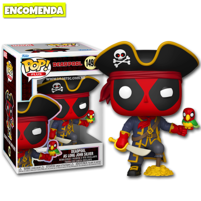 PRÉ-VENDA: Funko Pop! Plus Deadpool - Deadpool as Long John Silver 1493
